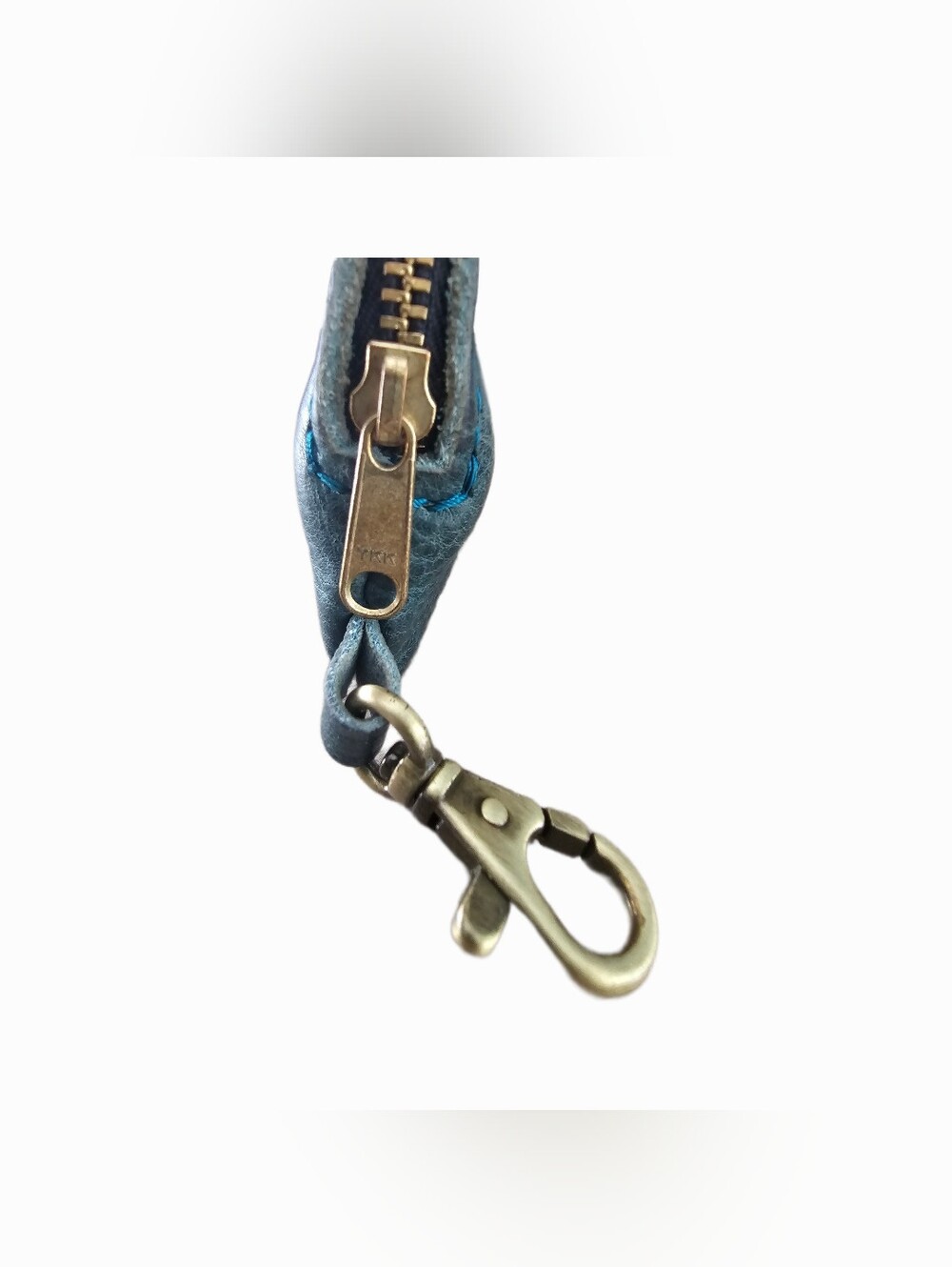 Portland Leather Goods Lagoon Fortune Cookie Keychain - Picture 6 of 8